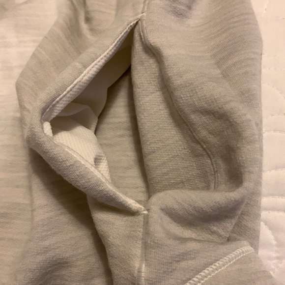 Lululemon Women’s Run Pitter Patter Heather Grey-White Long Sleeve Size 2 - Picture 4 of 14